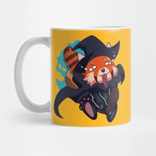 How Do You Stop This Thing!? - Red Panda Witch Mug